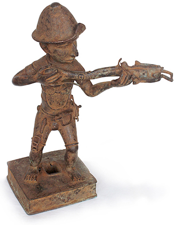 Portugiese - Schütze. Benin-Kultur