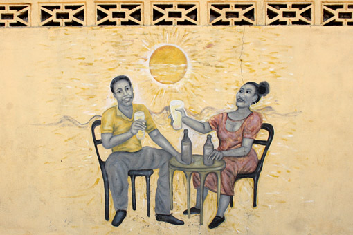 Kneipenmalerei in Avepozo