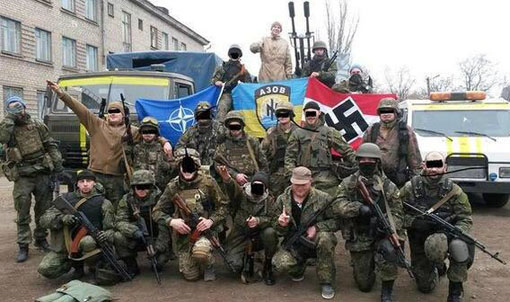 Asov Bataillon in der Ukraine