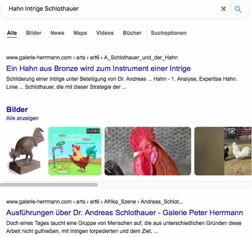 Recherche über Algorithmen