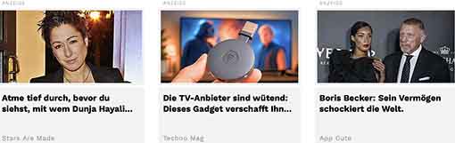 Werbung Dunja Hayali und Boris Becker Werbung Hayali 5