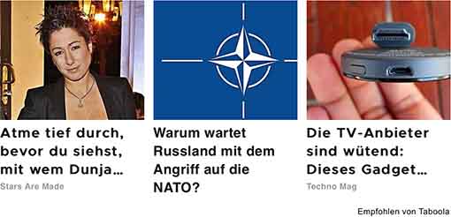 Werbung Dunja Hayali, Russland und NATO Werbung Hayali 7